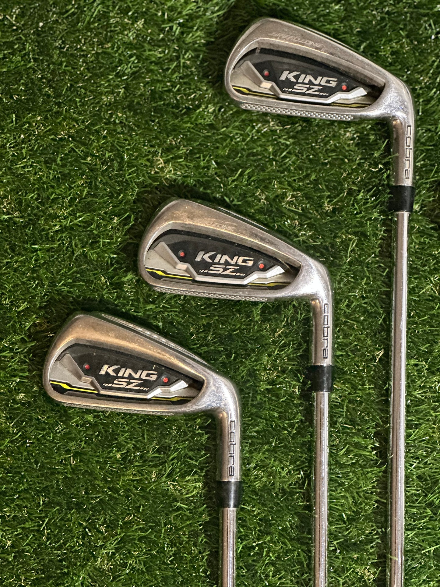 Cobra King Speedzone Irons / 5-PW / Regular Flex Cobra Shaft