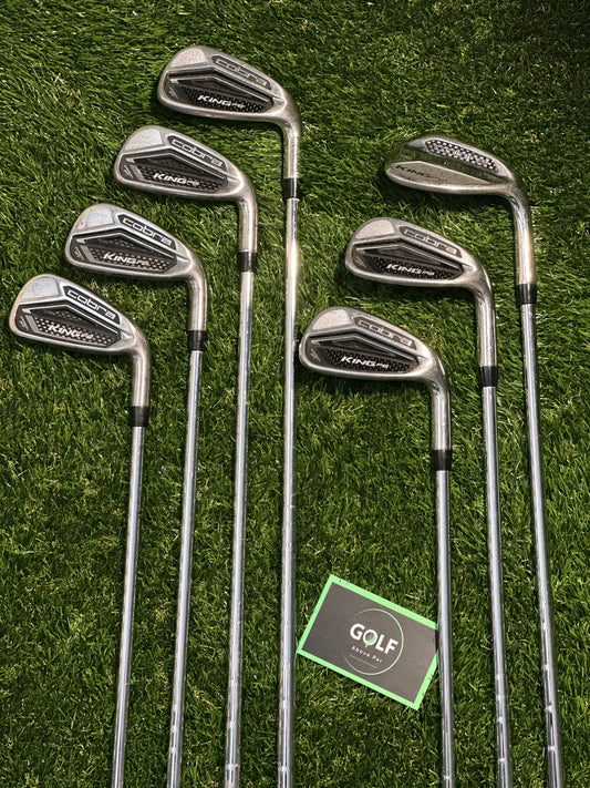 Cobra King F8 Iron Set 5-PW+GW / Regular Flex XP 90 shafts / Right Handed