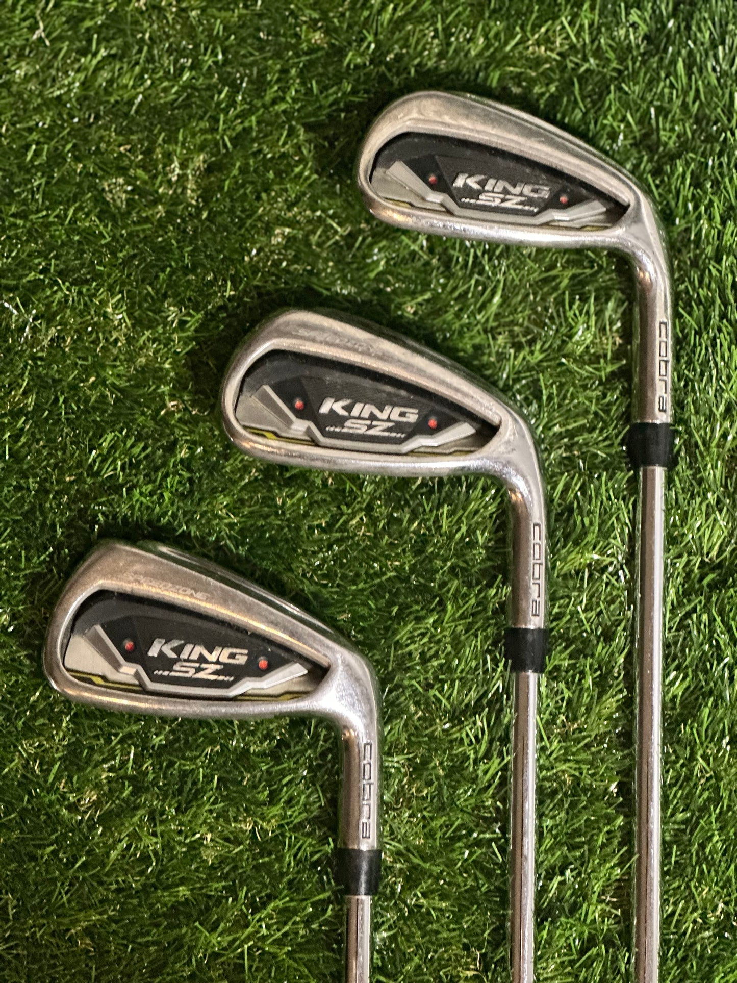 Cobra King Speedzone Irons / 5-PW / Regular Flex Cobra Shaft